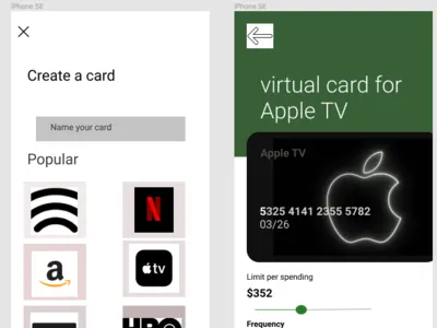 Card design logo ui ui ux uidesign uidesigner ux web