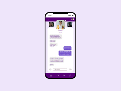 Direct Messaging dailyui design messaging uichallenge uidesign