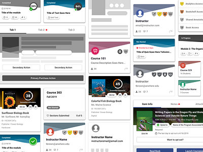 Successful card design in 3 steps: UX, UI, and Framework accessibility accessible avatar badging card card design cta edtech metadata persona progress indicator responsive design ui ui design user experience ux ux design ux research wireframe wireframes