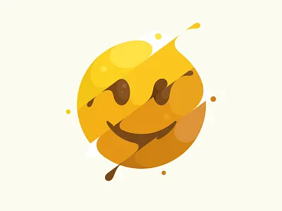 Smile branding design emoticon icon illustration smile smiley face vector yp © yoga perdana