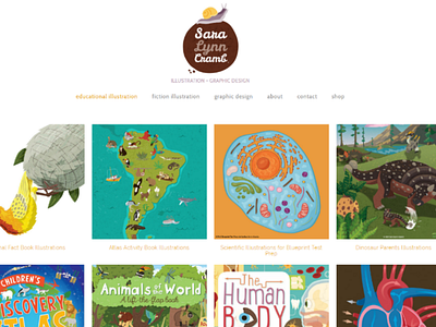 New portfolio website! childrens publishing design portfolio digital art freelance illustration freelance illustrator graphic design illustration illustration portfolio kidlitart nonfiction illustration sciart scientific illustration vector art