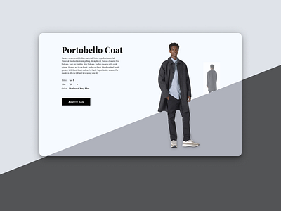 012 apc coat dailyui dailyui 012 ecommerce uidesign uxdesign