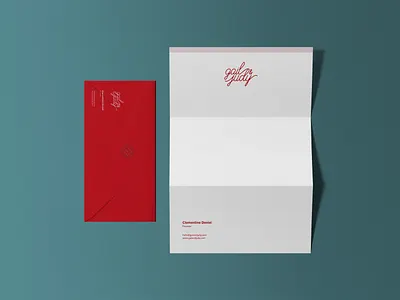 Gail & Judy - Stationery app brand identity branding design envelope envelope design graphic design letterhead letterhead design lettering logo stationery typography vector