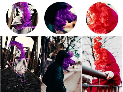 clouds thoughts clouds color colorbomb digital illustration manipulation photomanipulation photoshop smoke