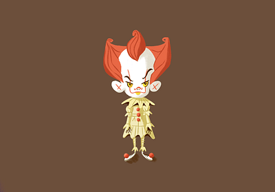 Lil Pennywise art character character design illustration it movie pennywise stephen king