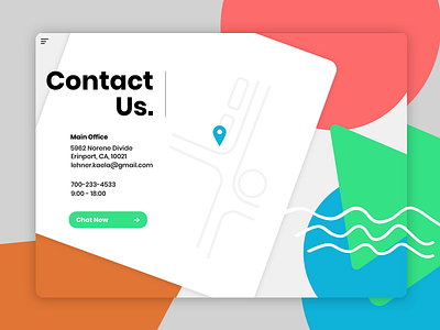 DailyUIChallenge 028 - Contact Us app dailyui dailyuichallenge design flat landingpage lettering minimal typography ui ux vector web