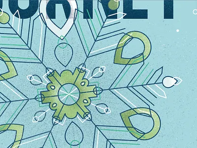 Sneak Peek buffalo christmas frost frozen holiday illustration season snow snowflake texture vector water winter