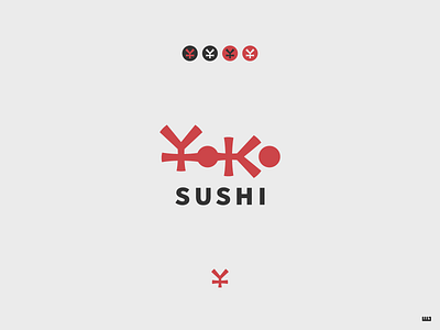 Yoko Sushi berlin dailylogochallenge design logo logo design sushi sushi logo vector