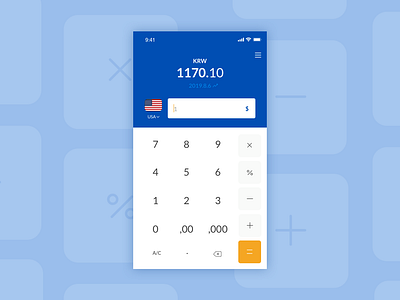 DailyUI #004 Calculator dailyui design ux