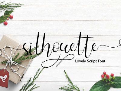 Silhouette Free Feminine Font apparel design font font family free feminine font free font free fonts freebie freebies typeface typefaces typogaphy typography