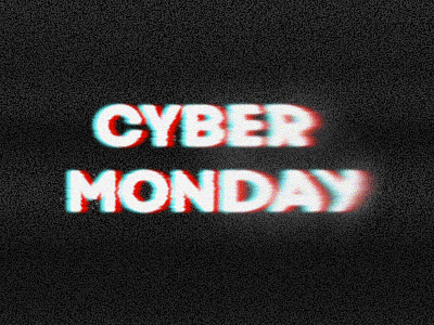 Glitchy Cyber Monday Design 70stv badtv concept concept design cyber cybermonday cybermondaysale ecommerce glitch glitch art glitch design glitchy oldtv photoshop sale