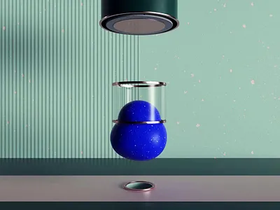 Squeeeeeze π 3d 3d animation after effects animated animation animation design animator c4d cinema4d loop octane octane render render