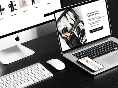 Trvl Porter Web Design 02 fashion rental ux ui web design webdesign