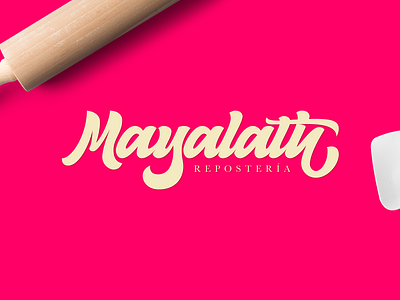 Branding - Mayalath brand identity branding design grapicdesign lettering logo logotype typography vector