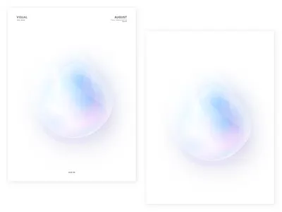 Hello August | 06 bubbles fantasy graphicdesign psychedelic visualdesign