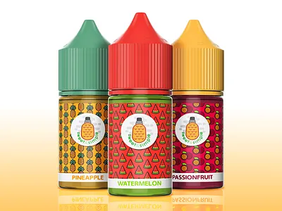 Sweet & Simple Vape Co. Packaging icon illustration packaging design simple