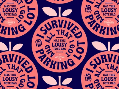 Vacation Joe's badge crest display display font fruit groovy hawaiian joes lockup orange retro tote totebag trader vacation