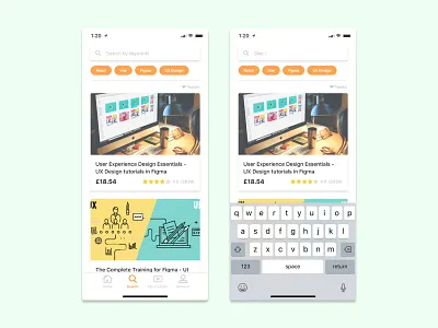 Daily UI Challenge - #022 Search app daily 100 challenge dailyui dailyuichallenge design ios ios app search search bar ui uidesign ux uxdesign