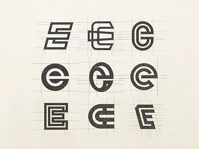 LETTER EC EXPLORATION brand brandifentinty branding customlogo design identity illustration logo showcase logoawesome logodesign logodesigns logodose logoexcellent logoexpose logogrid logoimport logoinspirations logomaker logonew logosai