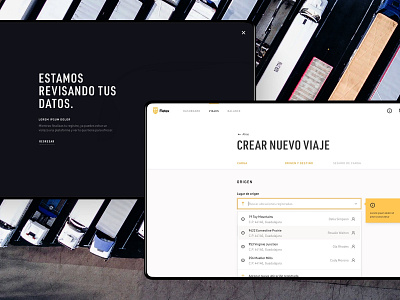 Transport App Form autocomplete dashboard form fullscreen haul input marketplace modal rideshare shipment sketch transport ui