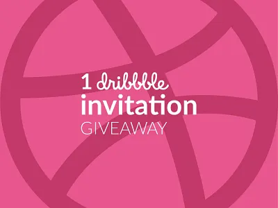 1 Dribbble Invite Giveaway dribbble ball dribbble invitation giveaway invite design invite giveaway