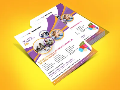 Marathon Flyer Design ad advertisement banner design flyer graphics instagram nisha nisha droch nisha f1 poster