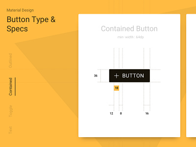 Material Design Button Types buttons materialdesign