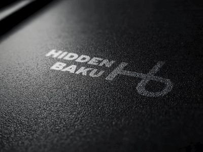 Hidden Baku brand branding creative creativelogo design designer icon illustration logo logo design logo designer logoawesome logomark logotype mark minimal modern symbol typo typography