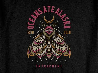 Power Moth apparel artwork band bandmerch bodilpunk character clothing drawing festival illustration merchandise pointillism tattoo teedesign traditional