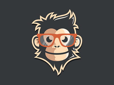 Geek 99d 99design coreldrawx7 design dribble dubai geek icon ideas illustration instagram japan logo logoawesome logoinspirations logoplace monkey qatar thedesignmate vector