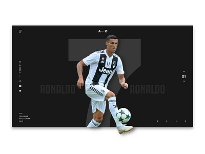 Christiano Ronaldo 5in1 branding design ui uidesign uiux ux ux challenge ux design