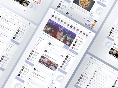 Women's Portal Landing Page / All Page branding design flat landing page logo pink typography ui ux vector web web design