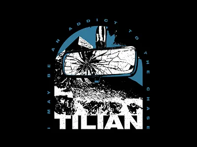 Tilian apparel apparel design band band merch clothing dance gavin dance design dgd illustration merch mirror mountain shirt tee texture tilian vector