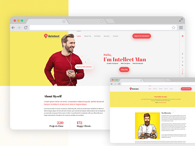 Personal Portfolio blog branding design illustration live message newsletter personal personal portfolio personal resume photoshop portfolio responsive showcase ui