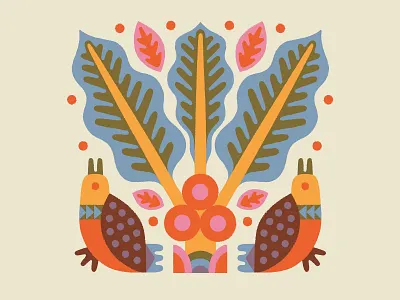 KILLER ROASTING CO. - Illustration animal bird branding coffee illustration