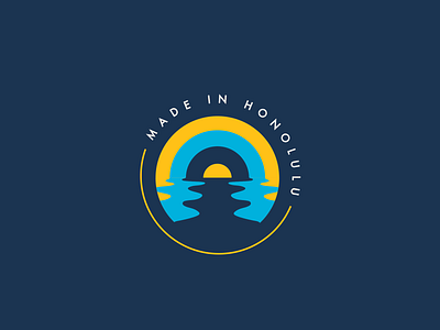 Honolulu design illustration vector