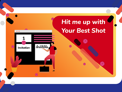 Dribbble Invite app design ui ux web website