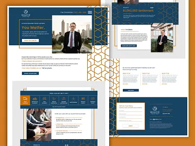 Law Firm Homepage Design attorney branding court design firm law lawyer typography ui website