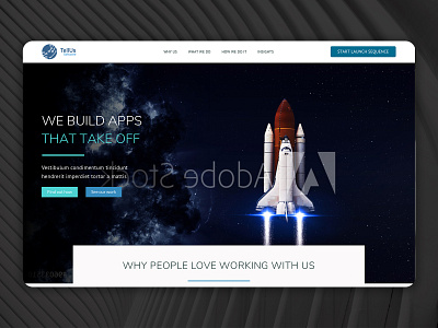 Tellus Software - Homepage Design branding css3 design flat html5 javascript jquery sketchapp ui ux web web design web designer webdesign wordpress wordpress design wordpress development wordpress theme