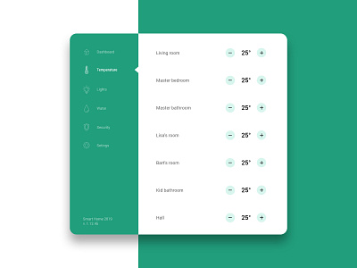 DailyUI 021 - Home Monitoring app app design daily ui dailyui design ui ui ux ui ux design ui design uidesign