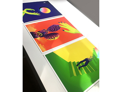 Giclee Printing artwork color digital illustration printmaking surrealism