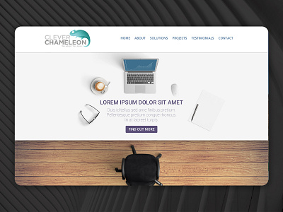 Clever Chameleon - Website Design css3 design html5 jquery sketchapp slider revolution ui ux web web design web designer webdesign wordpress wordpress design wordpress development wordpress theme