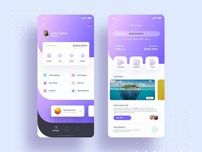 Budget Manegement App adobe xd app app design application bill budget finance illustration ios minimal ui user interface ux