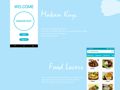 Makan Kuy Fix app design ui web