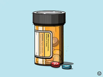 Social Addiction bottle creative dose drug facebook happy impulse happyimpulse illustration medicine pills social social media social network socialmedia twitter