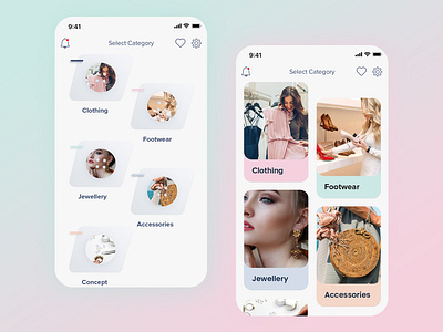 E commerce - UI Concept Mobile app animation app art blue design flat graphic design icon illustrator ios lettering mobile photoshop sketch typography ui ux vector web website