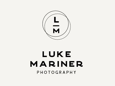 Luke Mariner Photography art branding clean design identity illustration illustrator lettering logo minimal type typography