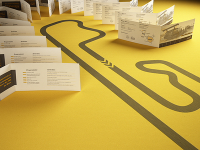 Racing invitation card