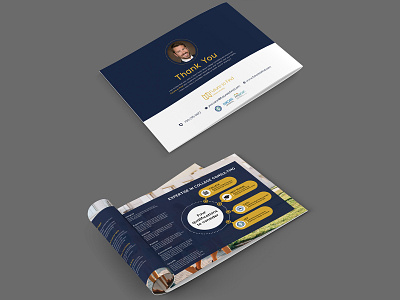 Thank You Brochure Design advertise advertisement brochure brochure design brochure layout brochure mockup brochure template design