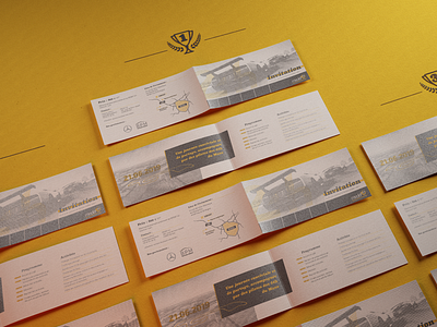 Racing invitation card